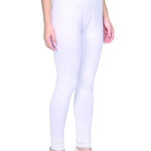 Women's Leggings Cotton Lycra 4 Way Stretchable Skin Fit Chudidar Full Length Leggings for Women